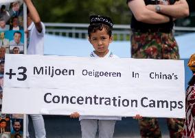 Demonstration Against The Uyghur Genocide - Brussels