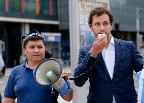 Demonstration Against The Uyghur Genocide - Brussels