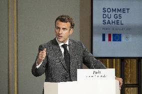 President Macron Press Conference - Paris