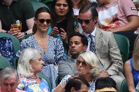 Wimbledon - Pippa Middleton And James Matthews
