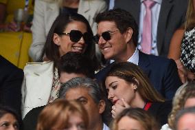 Tom Cruise at Wimbledon - London