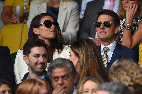 Tom Cruise at Wimbledon - London