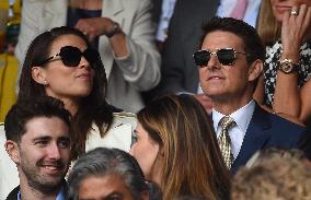 Tom Cruise at Wimbledon - London