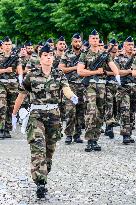 Rehearsal For The July 14 Parade - Versailles