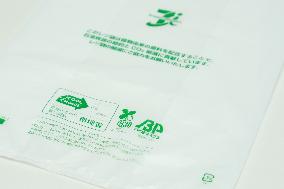 Plastic bags made from biomass plastic