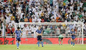 Football: Saudi Arabia-Japan World Cup qualifier