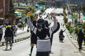 Anti-Government Protest in Pasto, Colombia