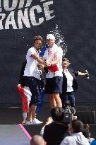 France Gold Medalists In The Men Double Sculls - Paris