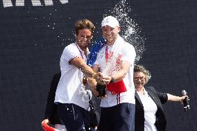 France Gold Medalists In The Men Double Sculls - Paris