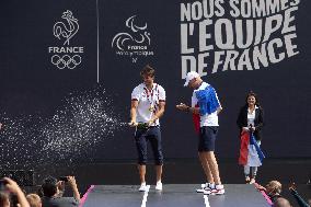 France Gold Medalists In The Men Double Sculls - Paris