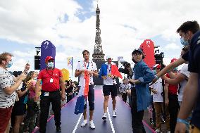 France Gold Medalists In The Men Double Sculls - Paris