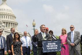 House Freedom Caucus at US Capitol - Washington