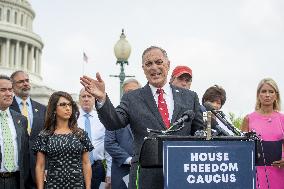 House Freedom Caucus at US Capitol - Washington