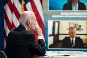 President Biden and Vice President Harris Meet with Governors on Wildfire Prevention