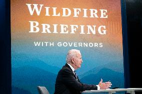 President Biden and Vice President Harris Meet with Governors on Wildfire Prevention