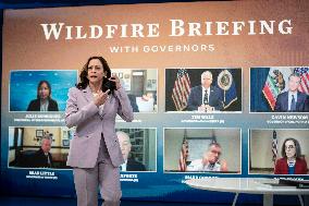 President Biden and Vice President Harris Meet with Governors on Wildfire Prevention