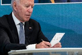 President Biden and Vice President Harris Meet with Governors on Wildfire Prevention