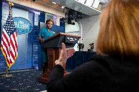 White House Principal Deputy Press Secretary Karine Jean-Pierre Holds Press Briefing