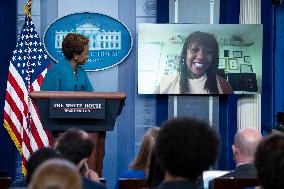 White House Principal Deputy Press Secretary Karine Jean-Pierre Holds Press Briefing