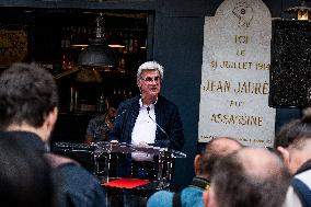 Commemoration of the assassination of Jean Jaures - Paris