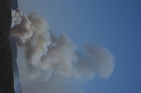 Wildfires continues at Turkeys coastal regions - Bodrum