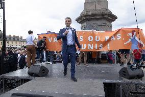 Les Patriotes protest against the Sanitary Pass - Paris