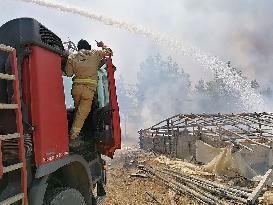 Wildfires continues at Manavgat - Turkey