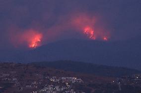 Wildfires continues at Milas - Turkey