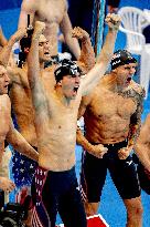 Tokyo Olympics - USA won gold on men's 4x100m medley relay