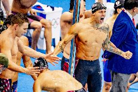 Tokyo Olympics - USA won gold on men's 4x100m medley relay