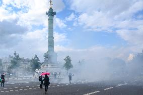 Anti Pass Sanitary Protest - Paris