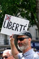 Anti Pass Sanitary Protest - Paris