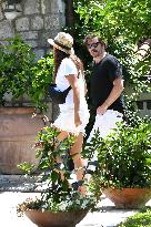 Matt Dillon out and about - Italy