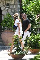 Matt Dillon out and about - Italy