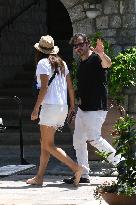 Matt Dillon out and about - Italy