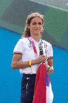 French Medalists of the Olympics Games at the Trocadero - Paris