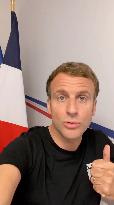 French President Addresses The Youth Through Social Medias