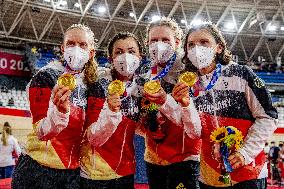 Tokyo Olympics - Germany wins team pursuit gold in new WR