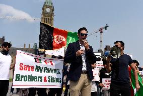 Afghanistan Interpreters Rally - Ottawa