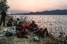 Wild Fires Engulfing The Coastal Town Of Marmaris - Turkey