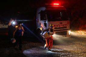 Wild Fires Engulfing The Coastal Town Of Marmaris - Turkey