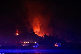 Wild Fires Engulfing The Coastal Town Of Marmaris - Turkey