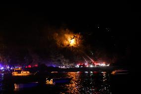 Wild Fires Engulfing The Coastal Town Of Marmaris - Turkey