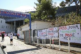 Nursing Staff Protest Mandatory Vaccination - Marseille