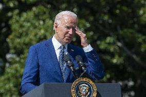 President Biden Delivers Remarks On Clean Energy - Washington