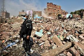 Destruction Of Ezbet Abu Qarn Real Estate In Old Cairo - Egypt