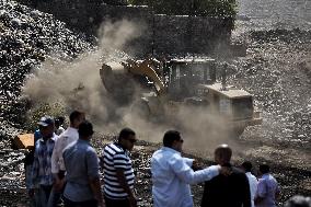 Destruction Of Ezbet Abu Qarn Real Estate In Old Cairo - Egypt