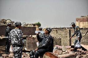 Destruction Of Ezbet Abu Qarn Real Estate In Old Cairo - Egypt