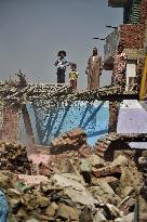 Destruction Of Ezbet Abu Qarn Real Estate In Old Cairo - Egypt