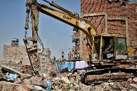 Destruction Of Ezbet Abu Qarn Real Estate In Old Cairo - Egypt